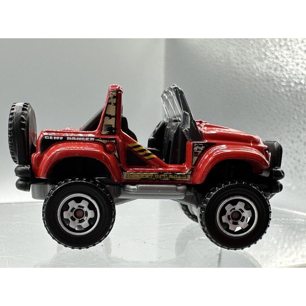Matchbox Power Grabs #3 Cliff Hanger Red MBX Explorers DieCast Car Jeep 2015